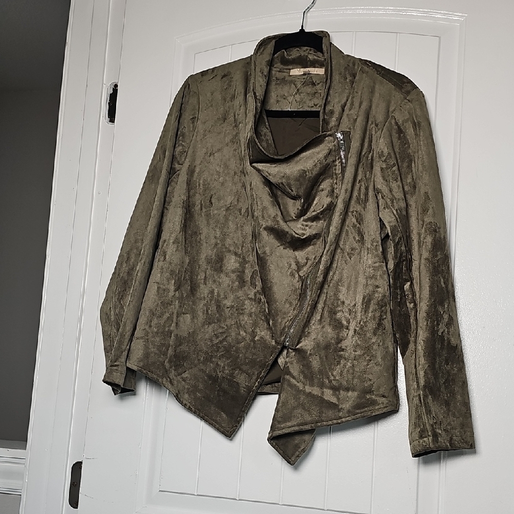 My Danielle L NWOT Chic Olive Women's Blazer